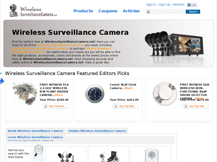 www.wirelesssurveillancecamera.net