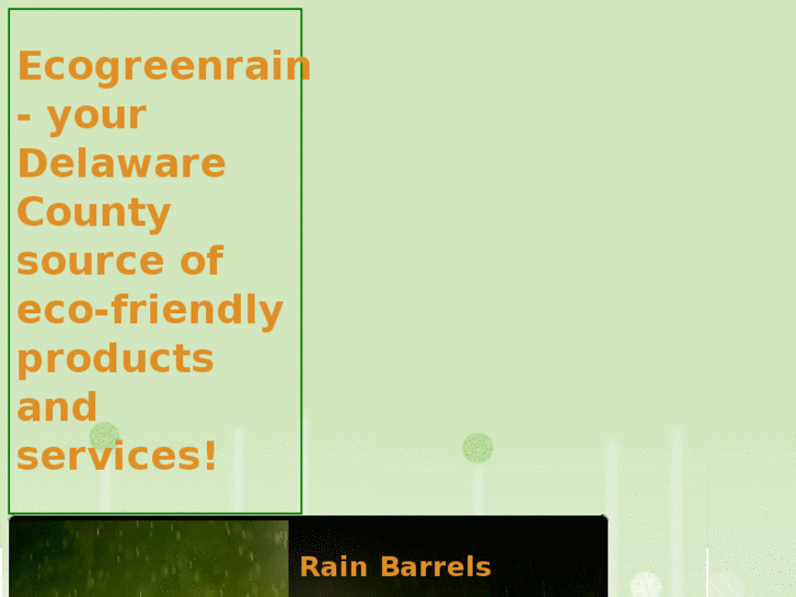 www.ecogreenrain.com