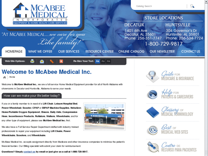 www.mcabeemedical.com