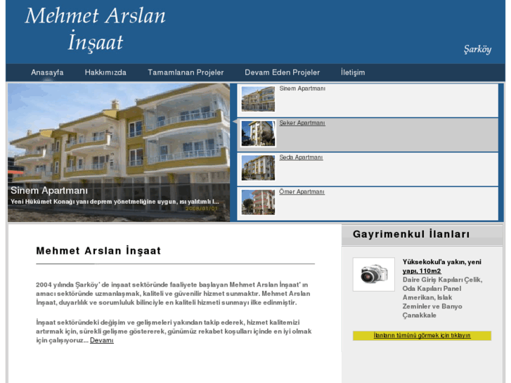 www.mehmetarslaninsaat.com