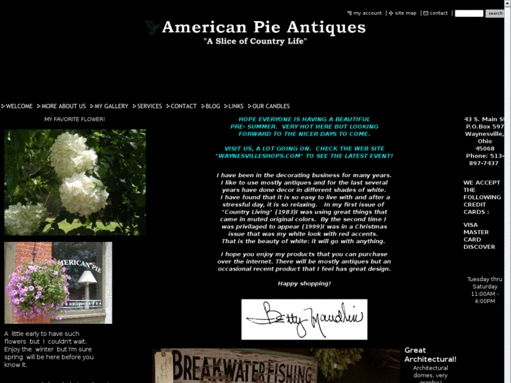 www.myamericanpieantiques.com