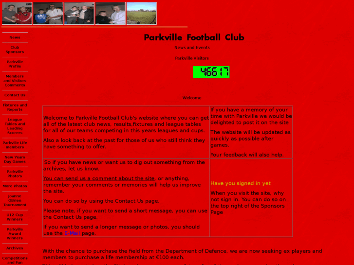 www.parkvillefc.net