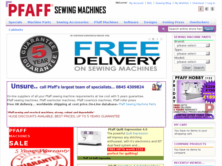 www.pfaffmachines.co.uk