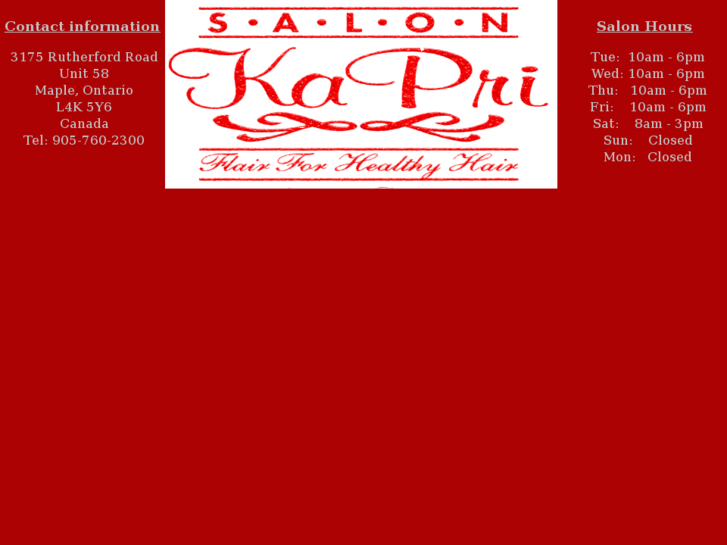 www.salonkapri.com