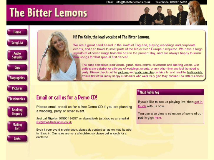 www.thebitterlemons.co.uk