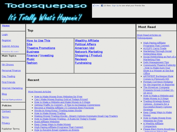 www.todosquepaso.com