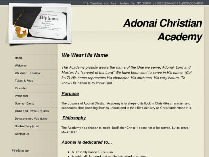 www.adonaichristianacademy.com