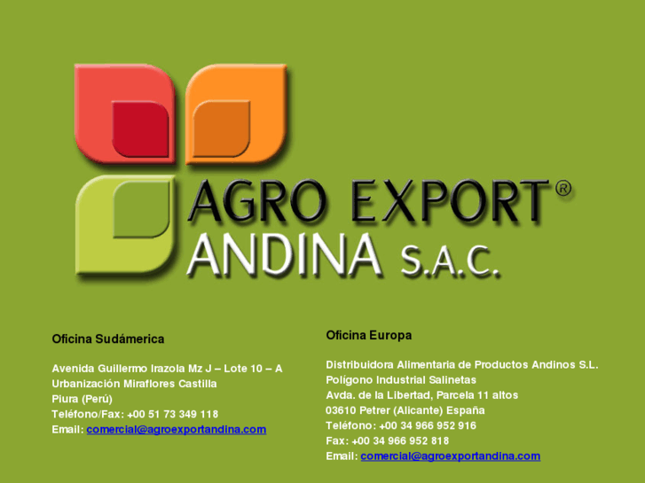 www.agroexportandina.com