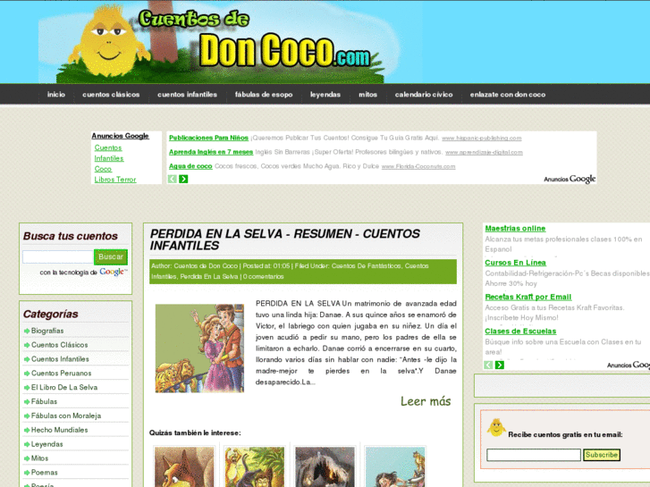 www.cuentosdedoncoco.com