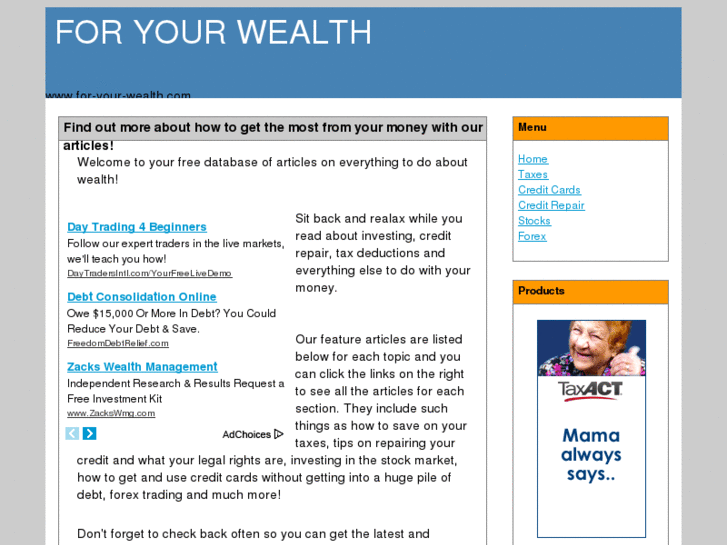 www.for-your-wealth.com