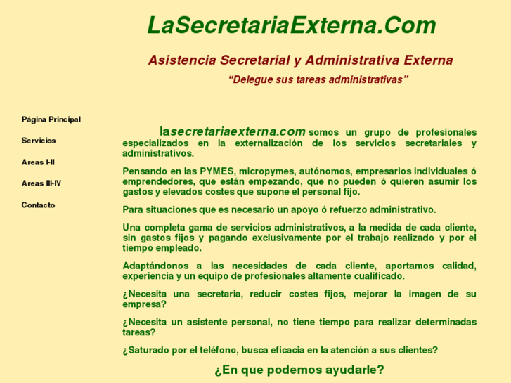 www.lasecretariaexterna.com