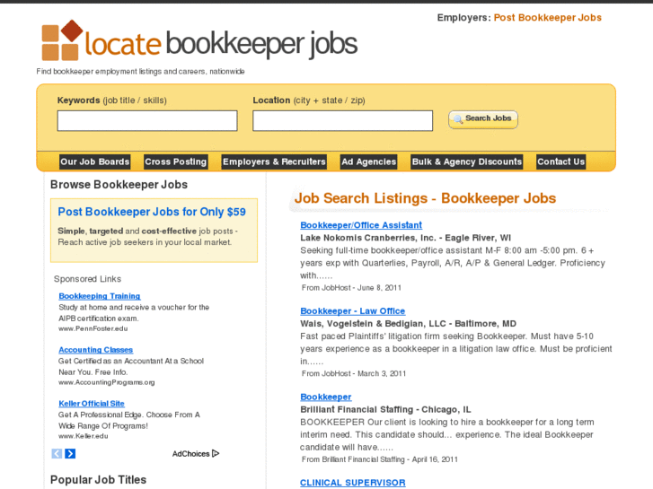 www.locatebookkeeperjobs.com