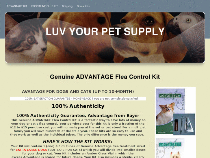 www.luvyourpetsupply.com