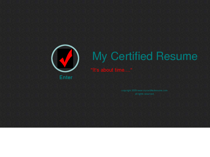 www.mycertifiedresume.com