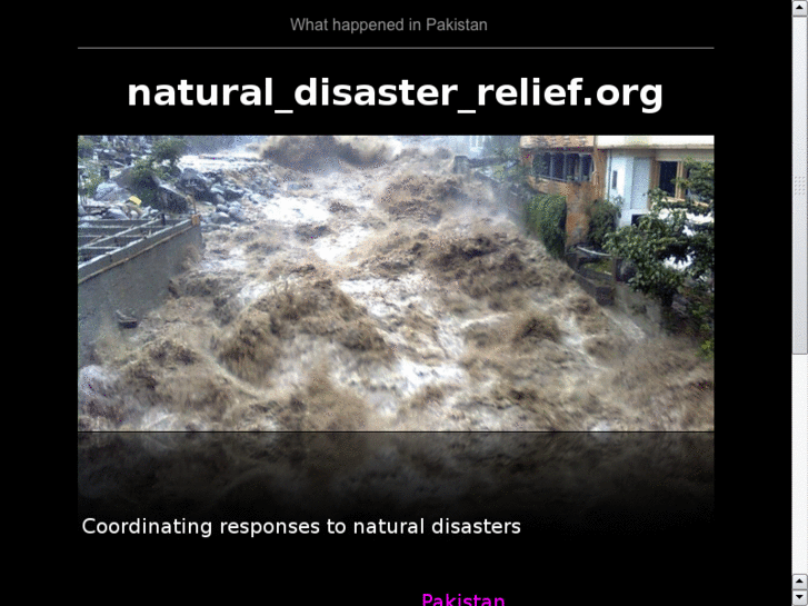 www.natural-disaster-relief.com