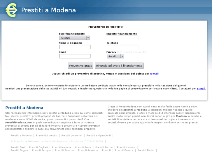 www.prestitimodena.com