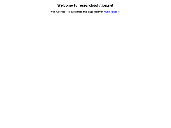 www.researchsolution.net