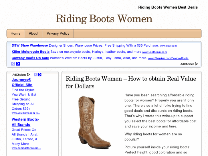 www.ridingbootswomen.com