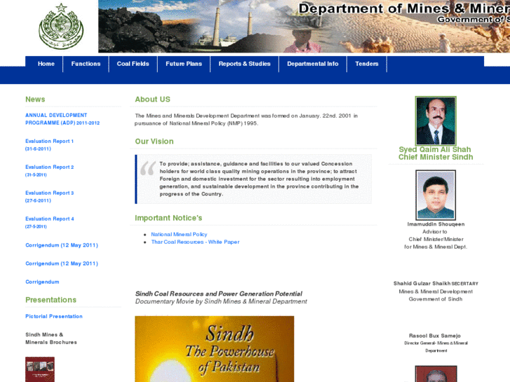 www.sindhmines.gov.pk