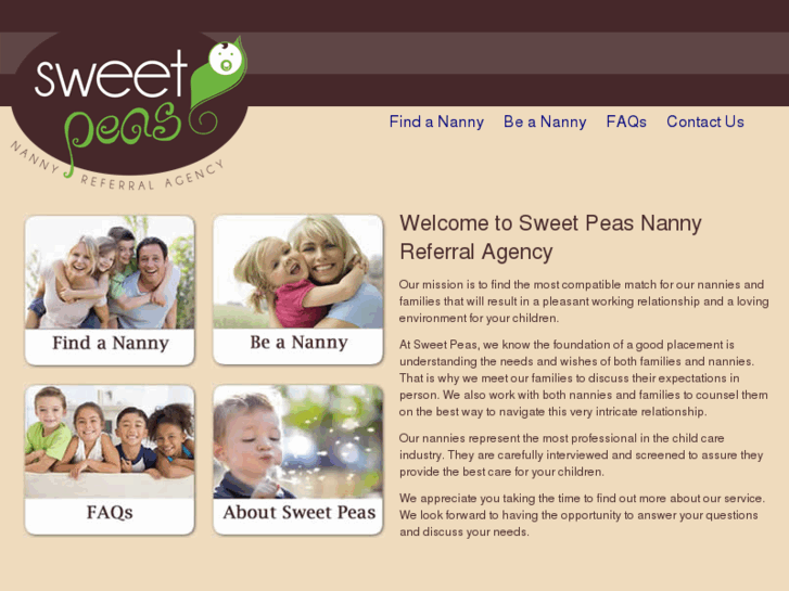 www.sweetpeasnanny.com