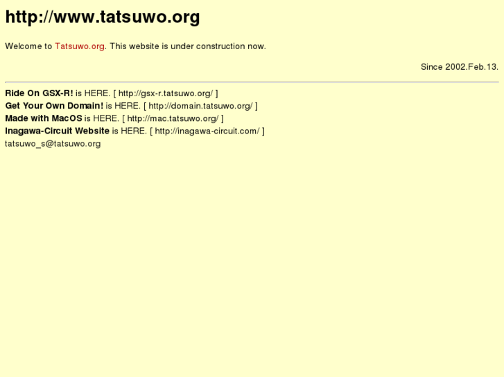 www.tatsuwo.org
