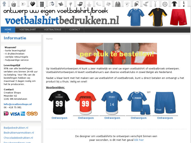 www.voetbalshirtontwerpen.nl