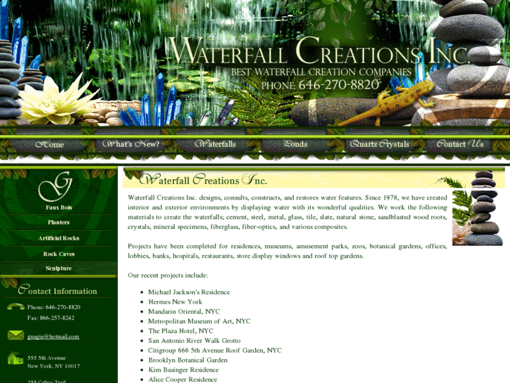 www.waterfallcreationinc.com