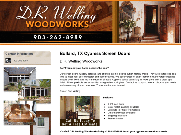 www.drwellingwoodworks.com