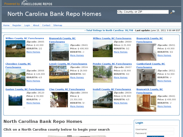 www.northcarolinabankrepohomes.com