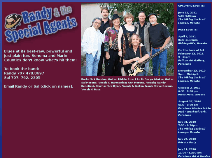 www.randyandthespecialagents.com