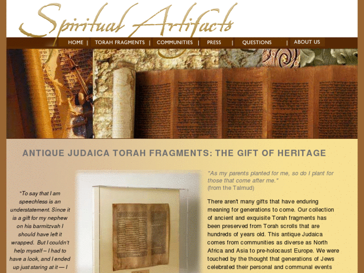 www.spiritualartifacts.net