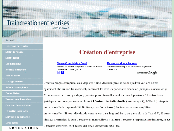 www.traincreationentreprises.com