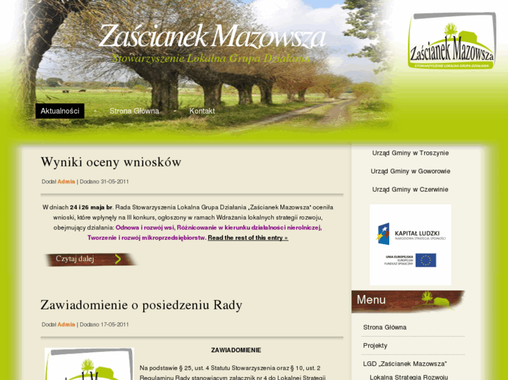www.zascianekmazowsza.pl