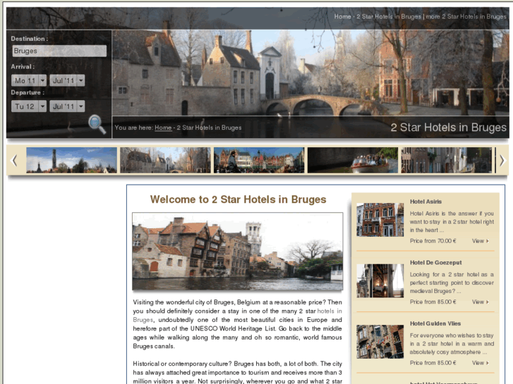 www.2starhotelsinbruges.com