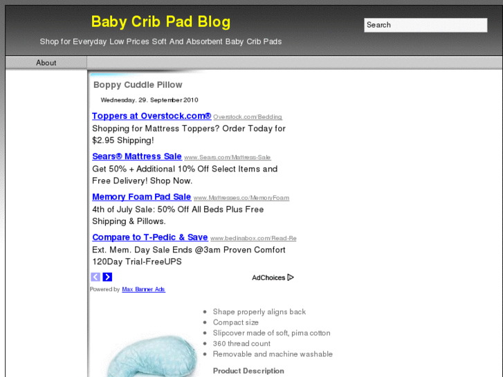 www.babycribpad.com