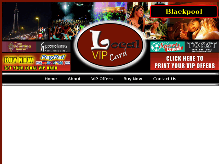 www.blackpoolvipcard.com