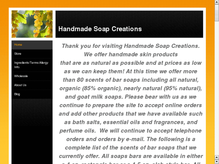 www.handmadesoapcreations.com