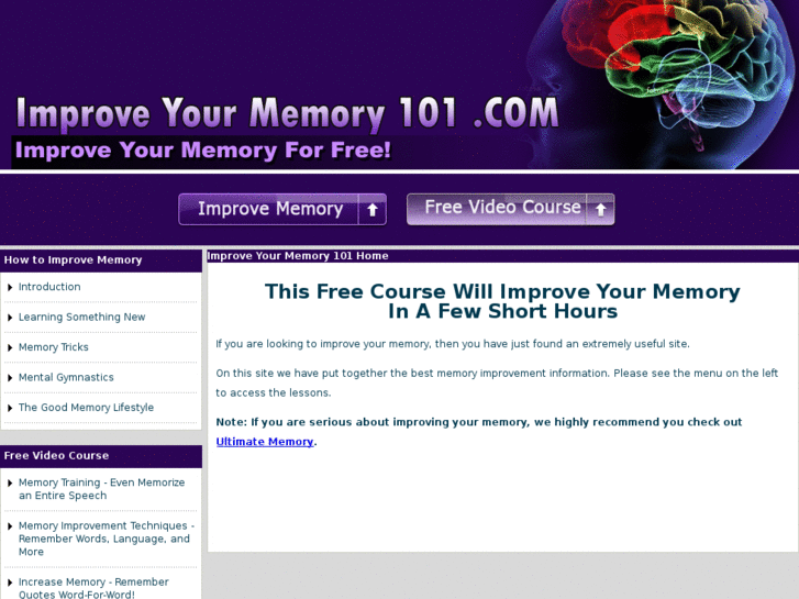 www.improveyourmemory101.com