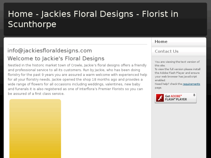 www.jackiesfloraldesigns.com