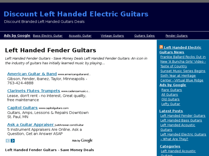 www.lefthandedguitarsnow.com