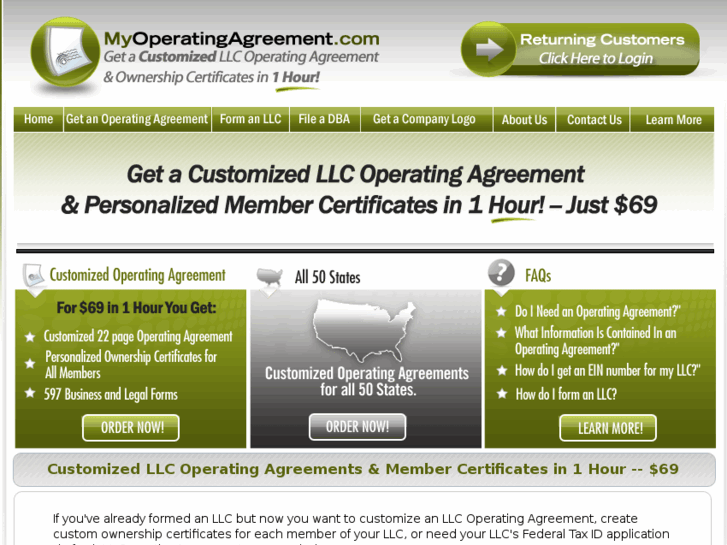 www.llc-operating-agreements.com