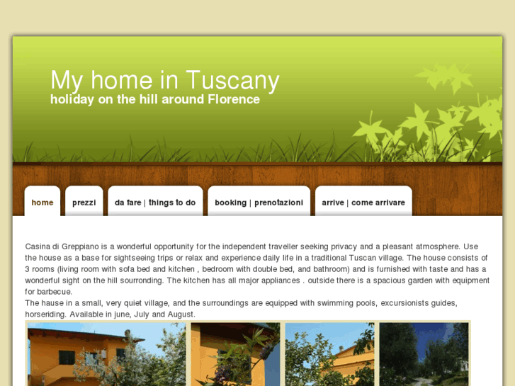 www.myhomeintuscany.com