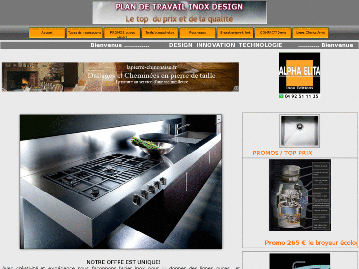 www.plan-de-travail-inox-cuisines.com