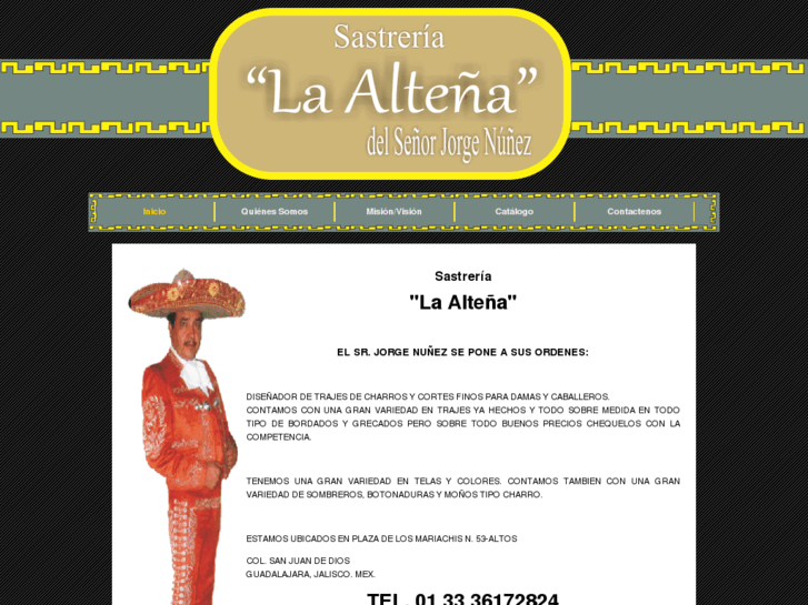 www.sastrerialaaltenajorgenunes.com