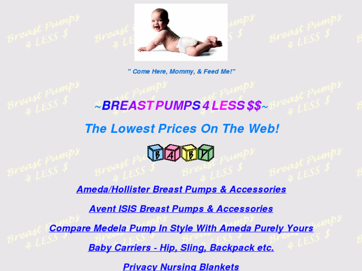 www.breastpump4less.com