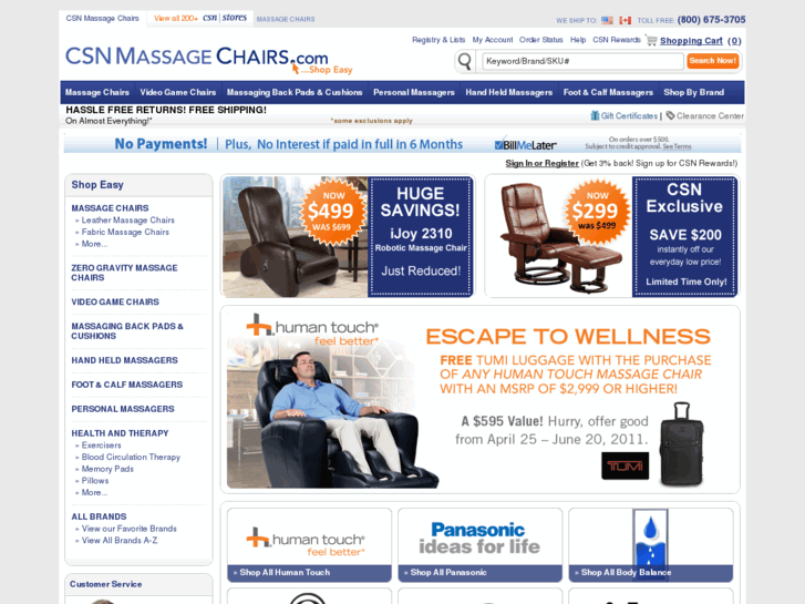 www.csnmassagechairs.com