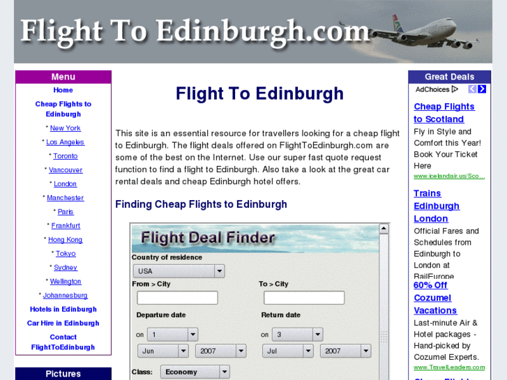 www.flighttoedinburgh.com