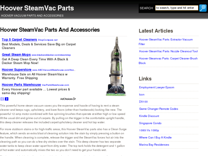 www.hooversteamvacparts.com