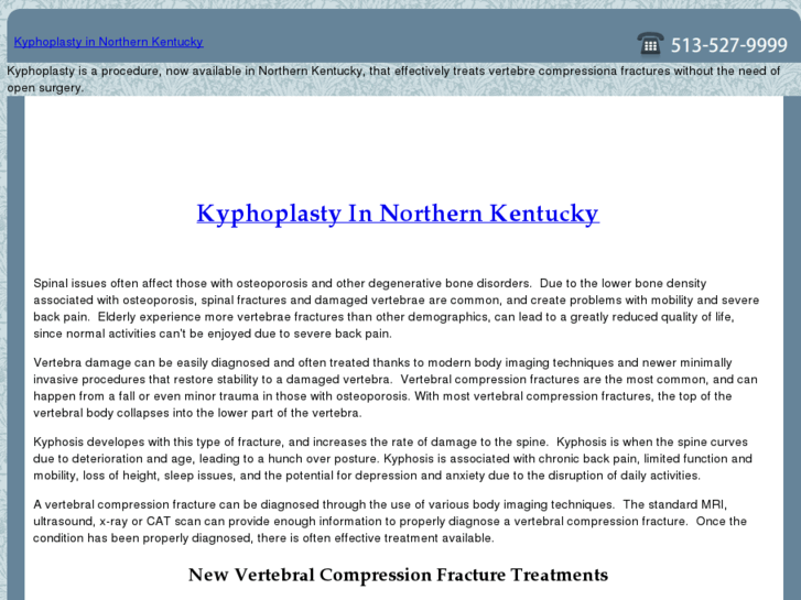 www.kyphoplastynorthernkentucky.com