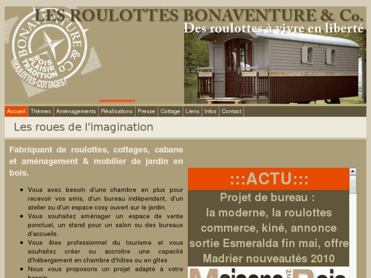 www.lesroulottesbonaventure.com